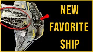 Made from Star Destroyers  COMPLETE BREAKDOWN of the Best New Canon Ship  Starhawkclass [upl. by Oicatsana]