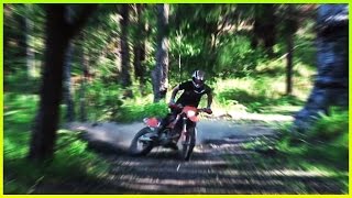 KTM 525 Exc AKROPOVIC Exhaust Sound Test [upl. by Tadd]