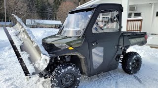 Polaris Ranger Plow System [upl. by Lloyd]