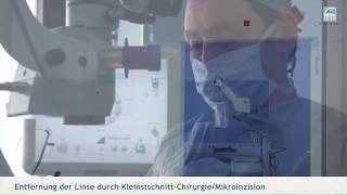 Femtosekunden Laser Grauer Star Op Linsenaustausch u Berlin Eye Clinic [upl. by Froehlich651]