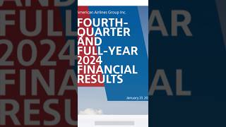 American Airlines Stock Analysis Q4 Earning [upl. by Terza962]