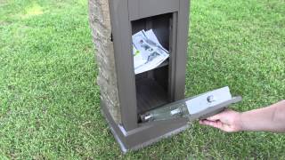 Postal Vault Secure Locking Mailbox [upl. by Vanhomrigh351]