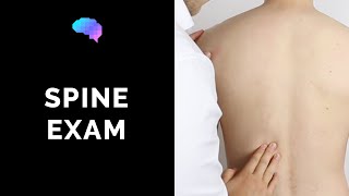 Spine Examination  OSCE Guide  UKMLA  CPSA  PLAB 2 [upl. by Mendes232]