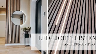 Lichtakzente mit LED Stripes Tutorial LED Beleuchtung KNX Die Siwuchins [upl. by Katey]