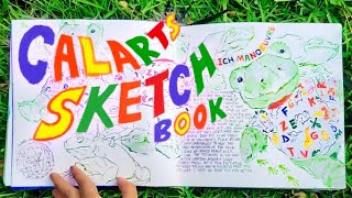 2023 ACCEPTED CALARTS SKETCHBOOK [upl. by Medeah]