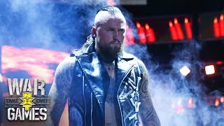 Aleister Black makes his imposing ring entrance NXT TakeOver WarGames WWE Network Exclusive [upl. by Akinahc]