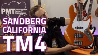 Sandberg California Series TM4 Bass Guitar  Review amp Demo [upl. by Anadal]