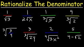 Rationalize The Denominator [upl. by Nawyt]