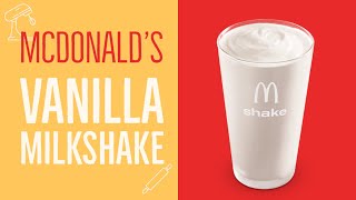 McDonalds Vanilla Milkshake [upl. by Akenom342]