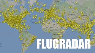 FLYRADAR  Flugradar 24  Flug Tracker Online [upl. by Zolnay]