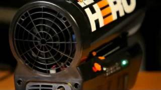 Mr Heater Hero Cordless Forced Air Propane Heater  Quiet [upl. by Inafets]