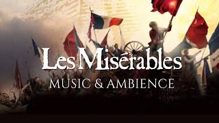 Les Misérables Music amp Rain Ambience  Study Relax amp Sleep 1 HOUR [upl. by Haliled]