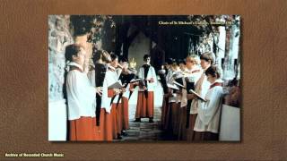 BBC Choral Evensong St Michael’s College Tenbury 1984 Roger Judd [upl. by Anastasio]