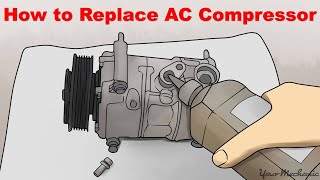 Lesson  12  How to Replace Compressor [upl. by Tannie978]