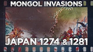 Mongols Invasions of Japan 1274 and 1281 DOCUMENTARY [upl. by Ronaele706]