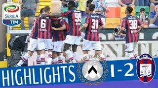 Udinese  Crotone 12  Highlights  Giornata 24  Serie A TIM 201718 [upl. by Aisirtap]