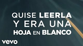 Dread Mar I  Hoja en Blanco Lyric Video [upl. by Xino]