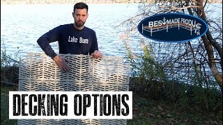 Dock Decking Options  Which one is the BEST [upl. by Kendrah296]