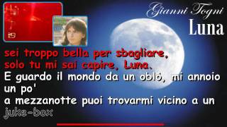 Gianni Togni  Luna [upl. by Hamehseer439]