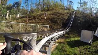 Rail Runner POV  Anakeestas Single Rail Mountain Coaster [upl. by Bertelli775]