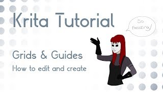 Krita 41 Customizing Grids and Guides [upl. by Phyllida]