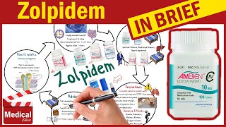 Zolpidem 10 mg Ambien What is Zolpidem used for Zolpidem Uses Dosage Side Effects amp Precaution [upl. by Aihset]