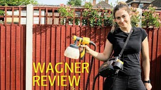 Wagner Fence amp Decking Sprayer Review  The Carpenters Daughter [upl. by Ahsirkal582]