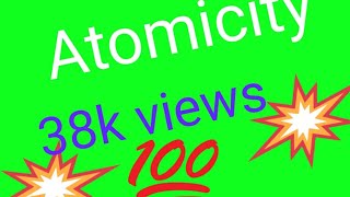 HOW TO CALCULATE ATOMICITY Chemistry WallahCJ [upl. by Ettennaj]