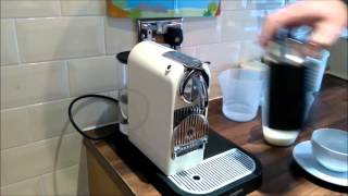 How to Make a Nespresso Cappuccino Coffee [upl. by Hoover440]