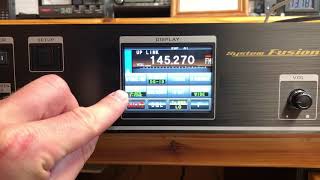 Yaesu DR2X rf link capabilities in an analog setting [upl. by Onahpets671]