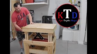 Adjustable Height Workbench [upl. by Ettolrahs387]