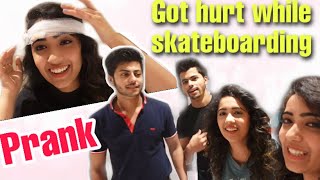 PRANK ON NIGAM BROTHERS 😂 Got Hurt  Chinki Minki [upl. by Esidnak116]