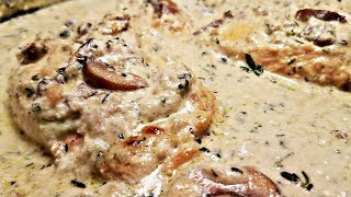 Creamy Garlic Chicken Breast Recipe [upl. by Fitzger]