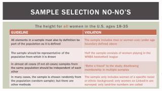 Statistics 101 Population vs Sample Data [upl. by Irehs]