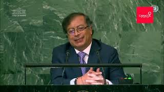 Discurso del presidente Gustavo Petro ante la ONU [upl. by Rehpotsrik453]