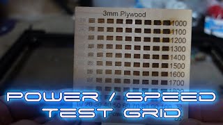 Lightburn Speed amp Power Grid Tutorial [upl. by Kirsten]