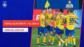 Kerala Blasters FC All Goals  Hero ISL 202122 [upl. by Ricki]