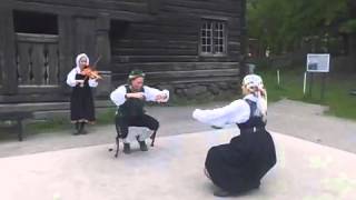 Traditional Norwegian Dancing [upl. by Airetnuhs]