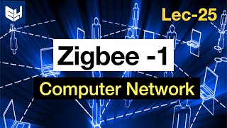 Zigbee Introduction  Part13  CN  Computer Network  Lec25  Bhanu Priya [upl. by Hayalat]