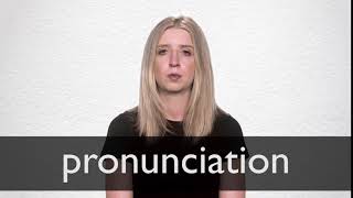 How to pronounce PRONUNCIATION in British English [upl. by Odravde756]