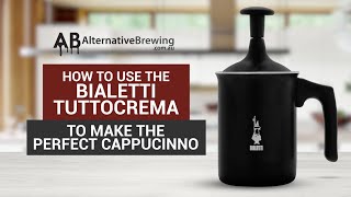 How to Use the Bialetti Tuttocrema Milk Frother [upl. by Aita]