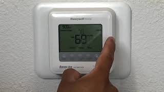 How to Use Your Honeywell T4 Pro Thermostat [upl. by Margot]