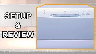 SPT Countertop Dishwasher Setup amp Review  For Small Kitchens [upl. by Clara]