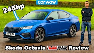 Skoda Octavia vRS review  better than a Golf GTI [upl. by Chapen260]