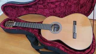 Review Cordoba C9 Parlor Classical Guitar [upl. by Wyly712]