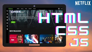 Create a Movie Website in 90 min HTML amp CSS amp Javascript [upl. by Eenoj]