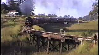 Queensland Rail Kingaroy Branch C17 974  22 [upl. by Olihs]