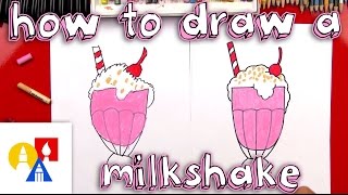 How To Draw A Milkshake [upl. by Navannod]