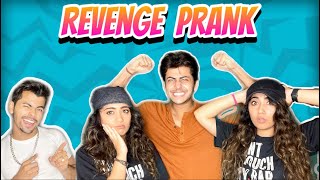 FIGHT PRANK ON SET  Ft ChinkiMinki  Abhishek Nigam [upl. by Einnaf]