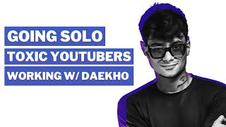 Rakin Absar on creating solo content Youtubers syndicate and working at Daekho  Jus Lyk A Podcast [upl. by Urion728]